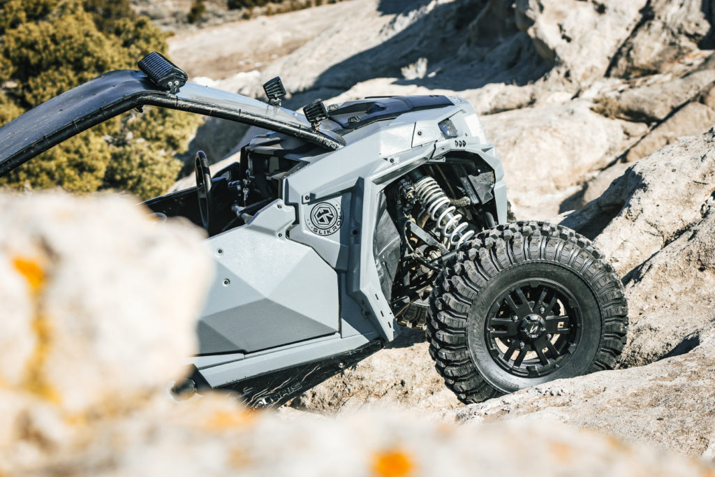 SuperATV Tires Crawling rocks in little moab, utah. Healy fast wheels and 32" tires. Polaris RZR, Xp1000